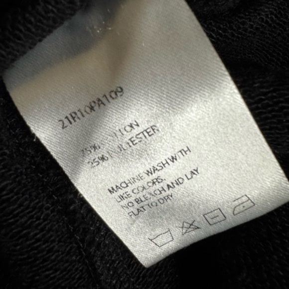 NAP Loungewear Balloon Cotton Sweatpants Black Comfy Joggers Small - Picture 4 of 5